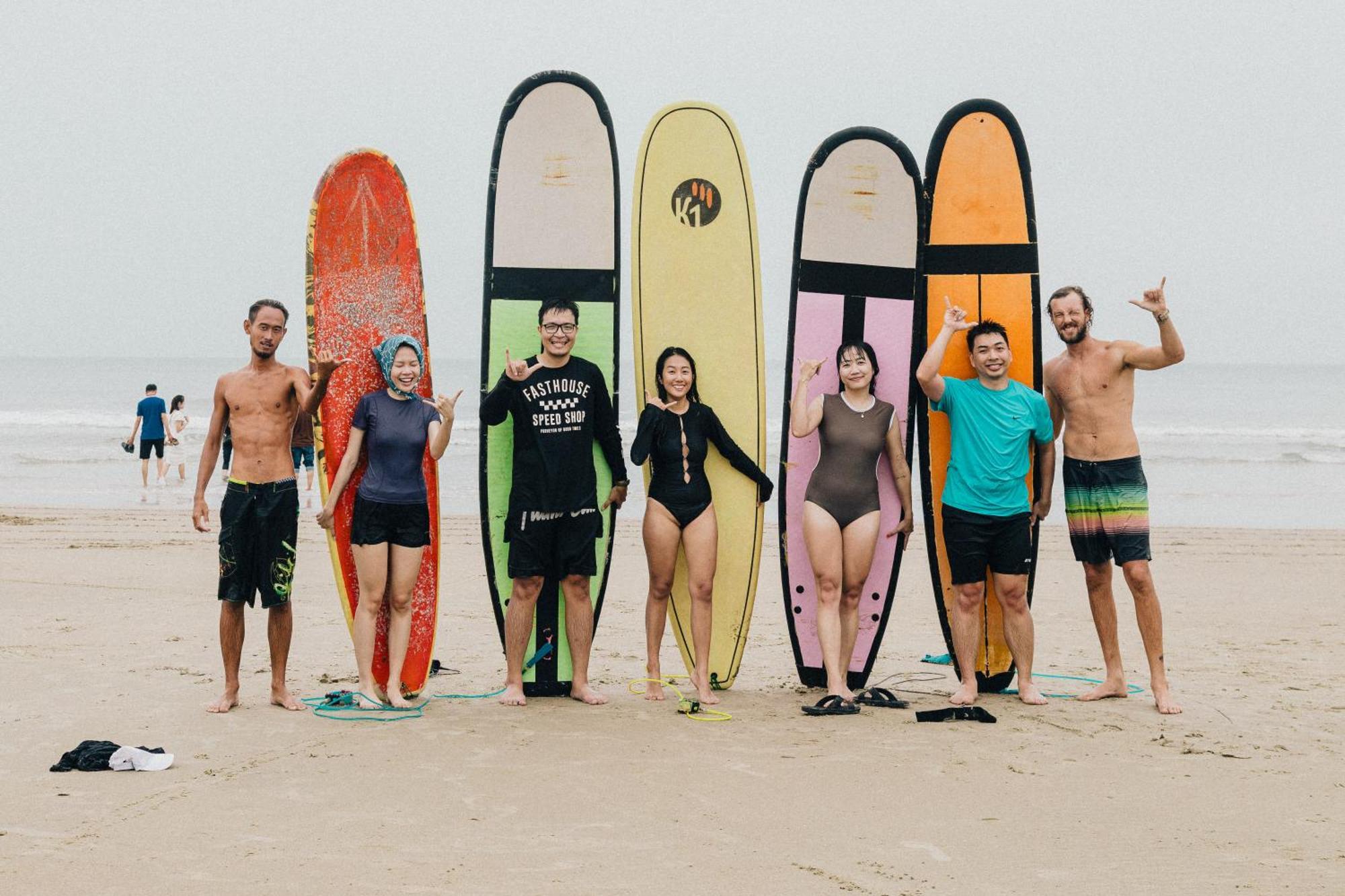 Vungtau Surf House - Hostel Surf Camp Vung Tau Dış mekan fotoğraf